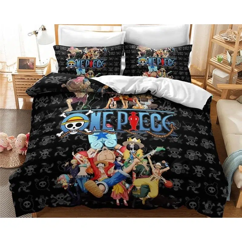 Parure De Lit Ă Motif One Piece Doux