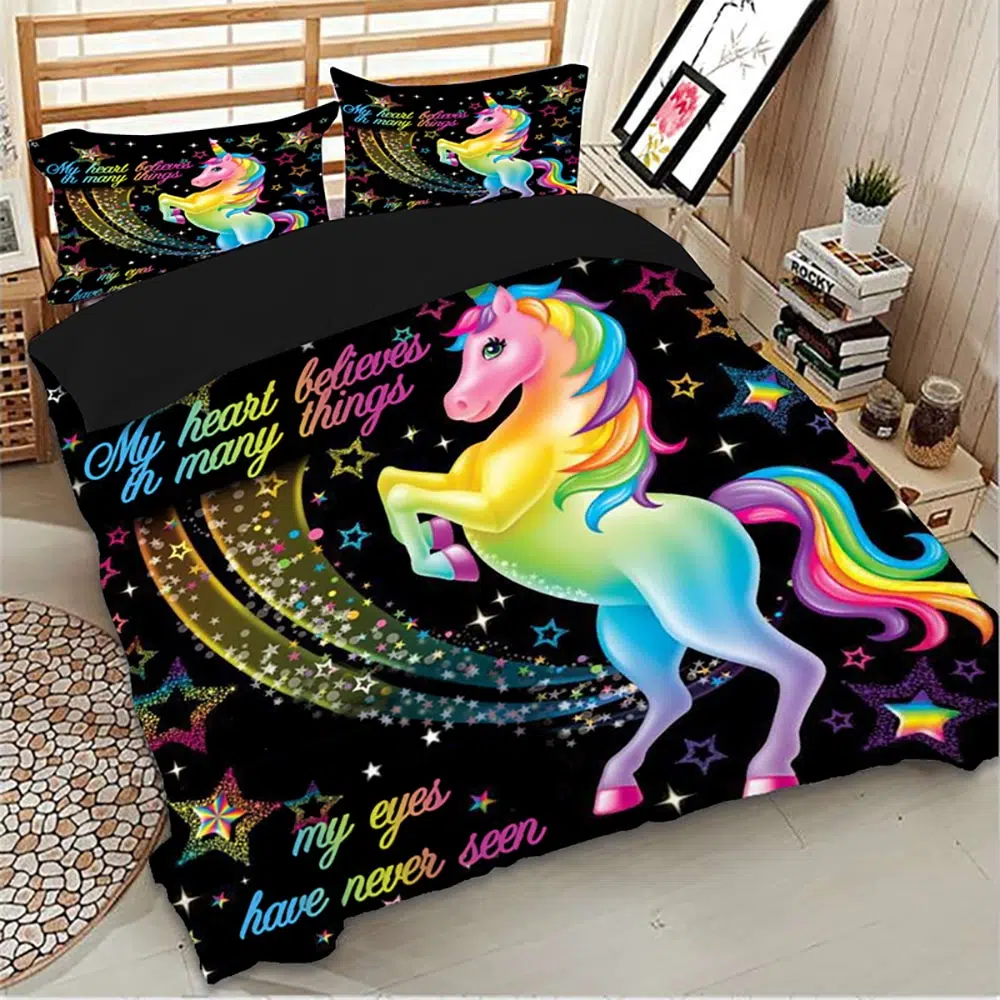 Parure De Lit Licorne Magique – Image 2