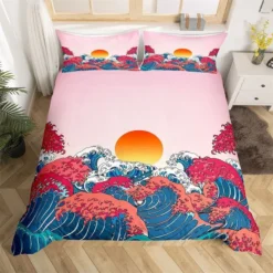 Parure De Lit Japon Rose