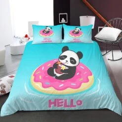 Parure De Lit Panda Donuts