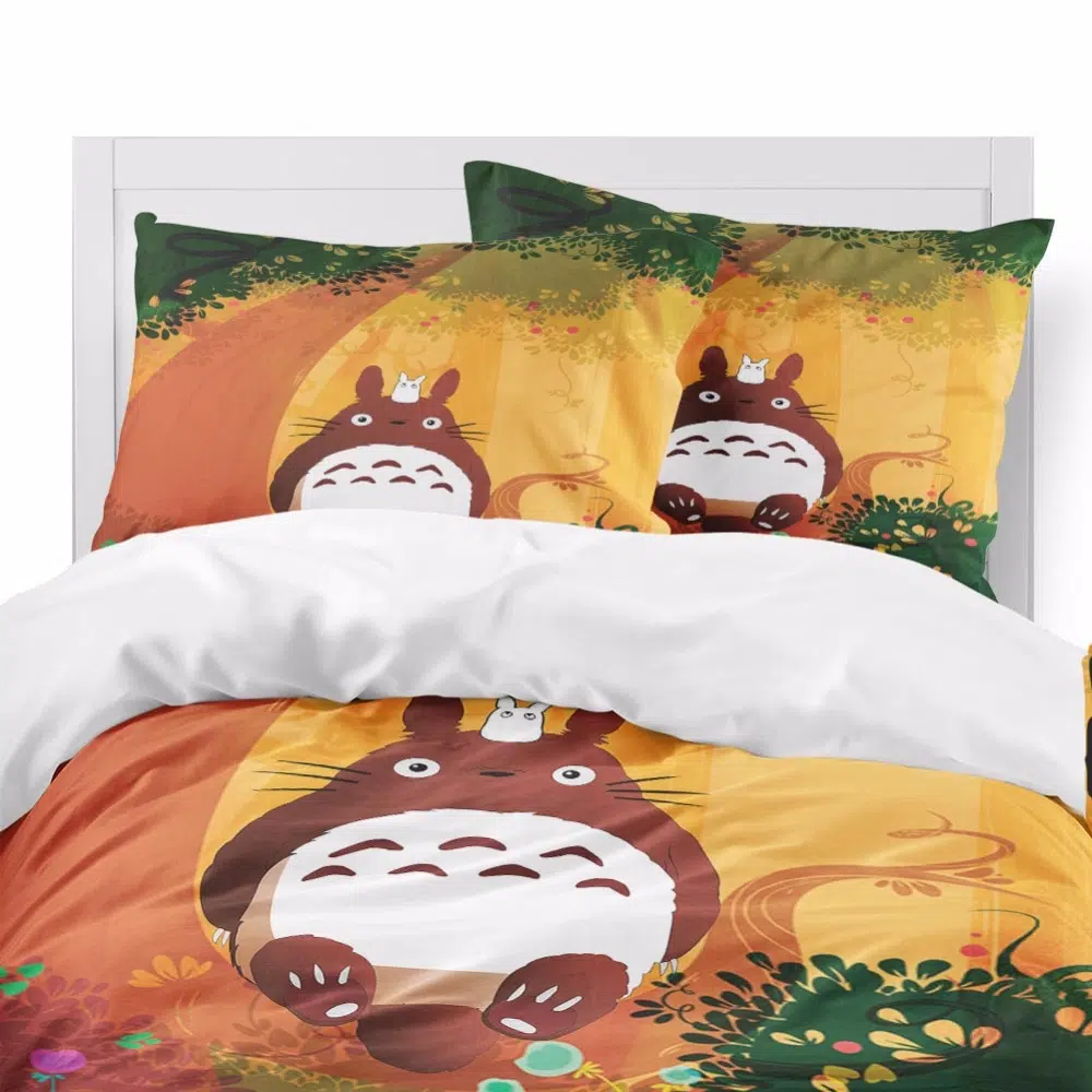 Parure De Lit Totoro Orange – Image 2