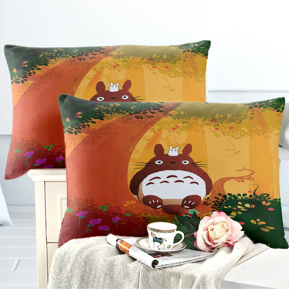 Parure De Lit Totoro Orange – Image 3