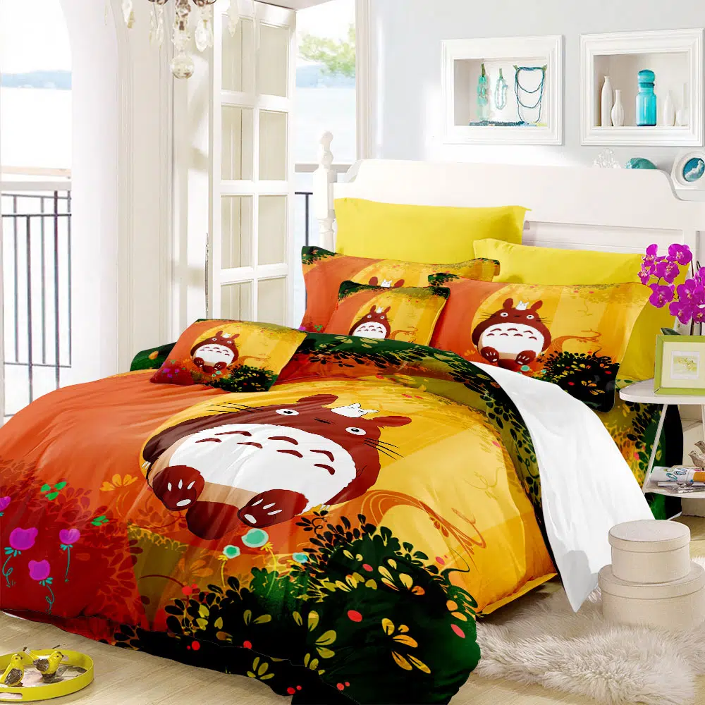 Parure De Lit Totoro Orange – Image 5
