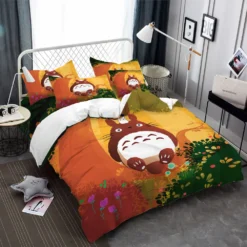 Parure De Lit Totoro Orange