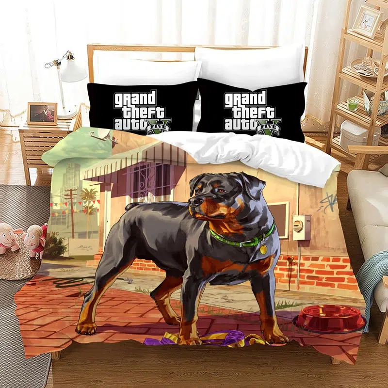 Parure De Lit Chien GTA