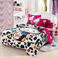 Parure De Lit Hello Kitty Imprimé Vache