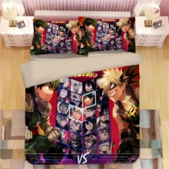 Parure De Lit Izuku Midoriya Vs Katsuki Bakugô