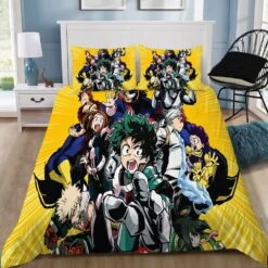 Parure De Lit Jaune My Hero Academia