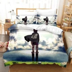 Parure De Lit à Motif Mikasa Ackeman