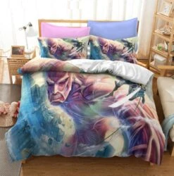 Parure De Lit à Motif Titan Colossal