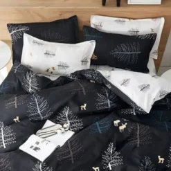 Parure De Lit Forêt De Sapins