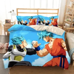 Parure De Lit Dragon Ball Super Sayian
