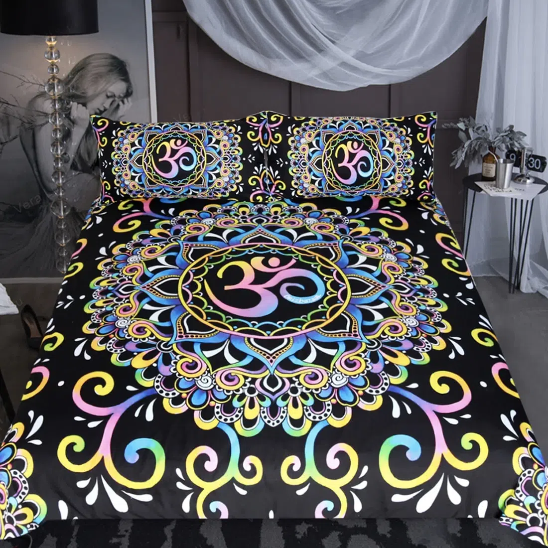Parure De Lit Mandala Aum – Image 2