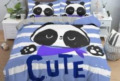 Parure De Lit Panda Mignon