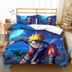 Parure De Lit Bleu Marine Naruto