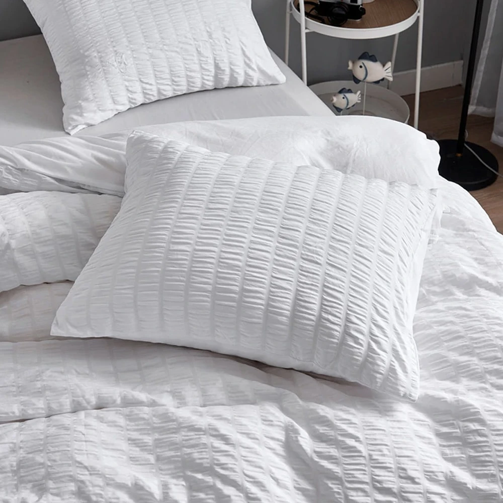 Parure De Lit Classique Blanche – Image 3