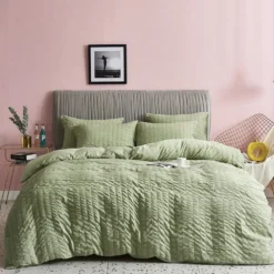 Parure De Lit Classique Verte