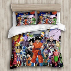 Parure De Lit Personnages Dragon Ball