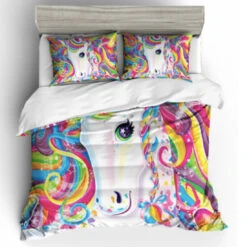 Parure De Lit Tête De Licorne