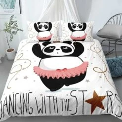 Parure De Lit Panda Ballerine