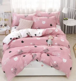 Parure De Lit Motifs Petits Chats